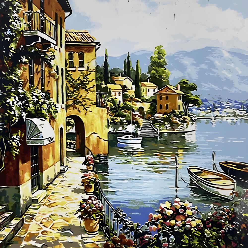 Sayılarla Tuval Boyama Seti 20*30 cm YCBD30047