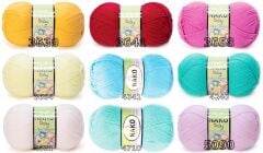 Nako Lüks Minnoş Baby El Örgü İpi Bebe Yünü