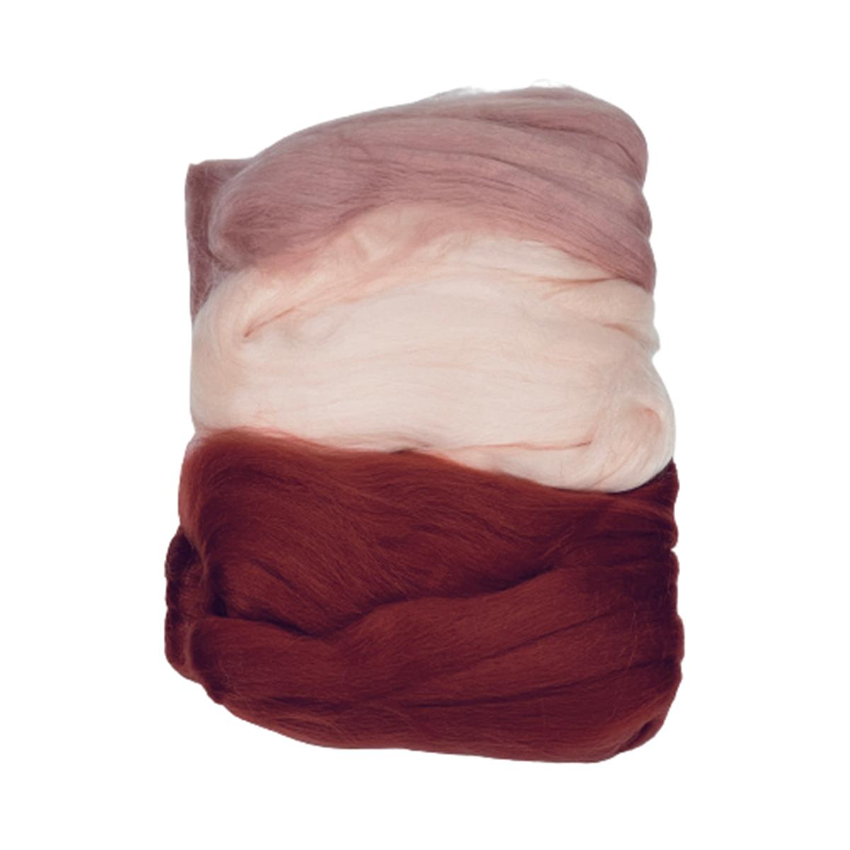 Şık Düğme Yün Keçe 35-40 gr 10- Pudra Taba