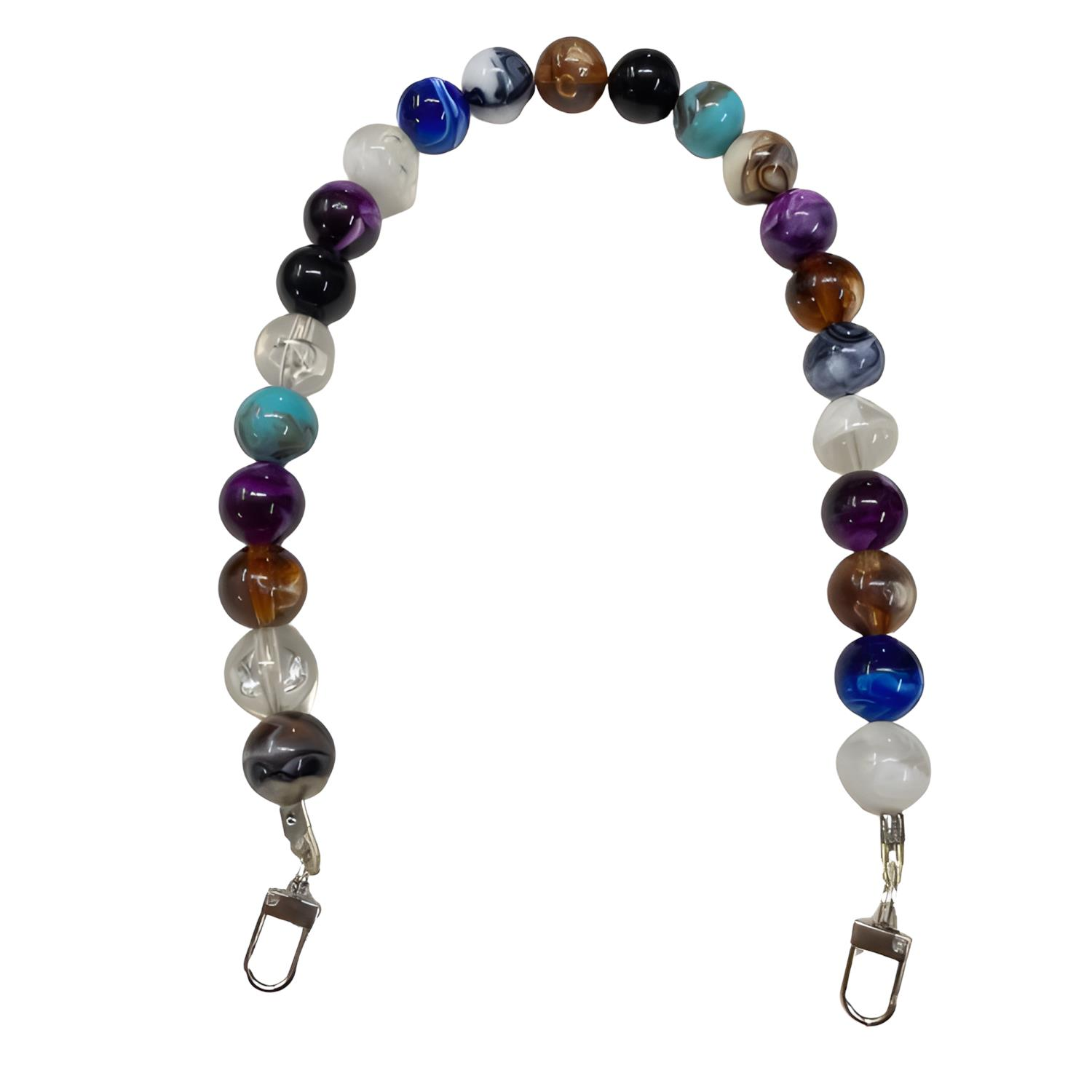 Akrilik Taşlı Çanta Sapı AX6 M4 Karma