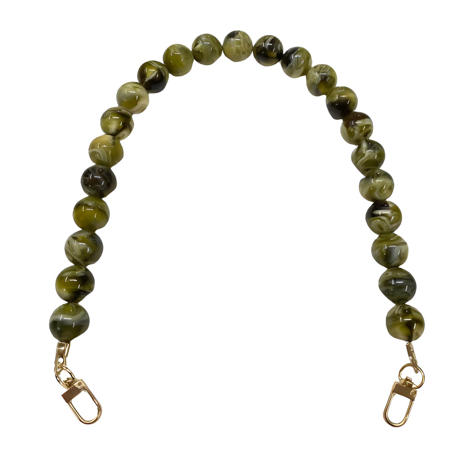 Akrilik Taşlı Çanta Sapı AX6 M9 Haki