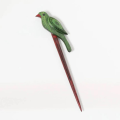 KnitPro Şal İğnesi Broş Chirpy Parrot