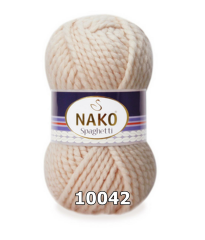 Nako Spaghetti El Örgü İpliği 100 gr 10042 Ten