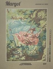 Margot Baskılı Goblen 133 3217 L'escarpolette 50x65cm Tablo Pano
