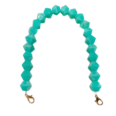 Akrilik Taşlı Çanta Sapı AX5 M2 Yeşil