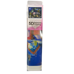 5D Yapışan Boncuk Goblen 30 x 40 cm Mozaik Tablo Pano 60242