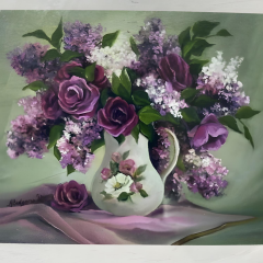 5D Yapışan Boncuk Goblen 30 x 40 cm Mozaik Tablo Pano 60230