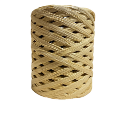 Elegantshop Natura Raffia Rafya Şapka Çanta Kağıt İp 100 gr 40 Ebruli Canlı Kırmızı