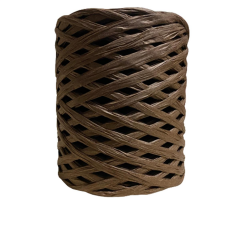 Elegantshop Natura Raffia Rafya Şapka Çanta Kağıt İp 100 gr 40 Ebruli Canlı Kırmızı