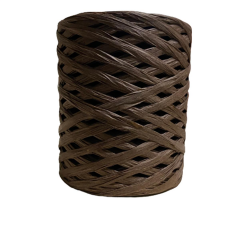 Elegantshop Natura Raffia Rafya Şapka Çanta Kağıt İp 100 gr 40 Ebruli Canlı Kırmızı