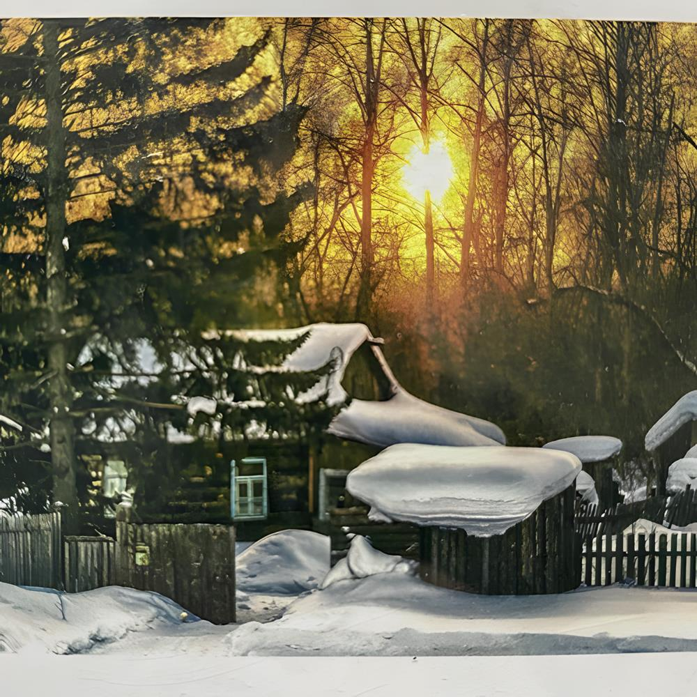 5D Yapışan Boncuk Goblen 30 x 40 cm Mozaik Tablo Pano 60900