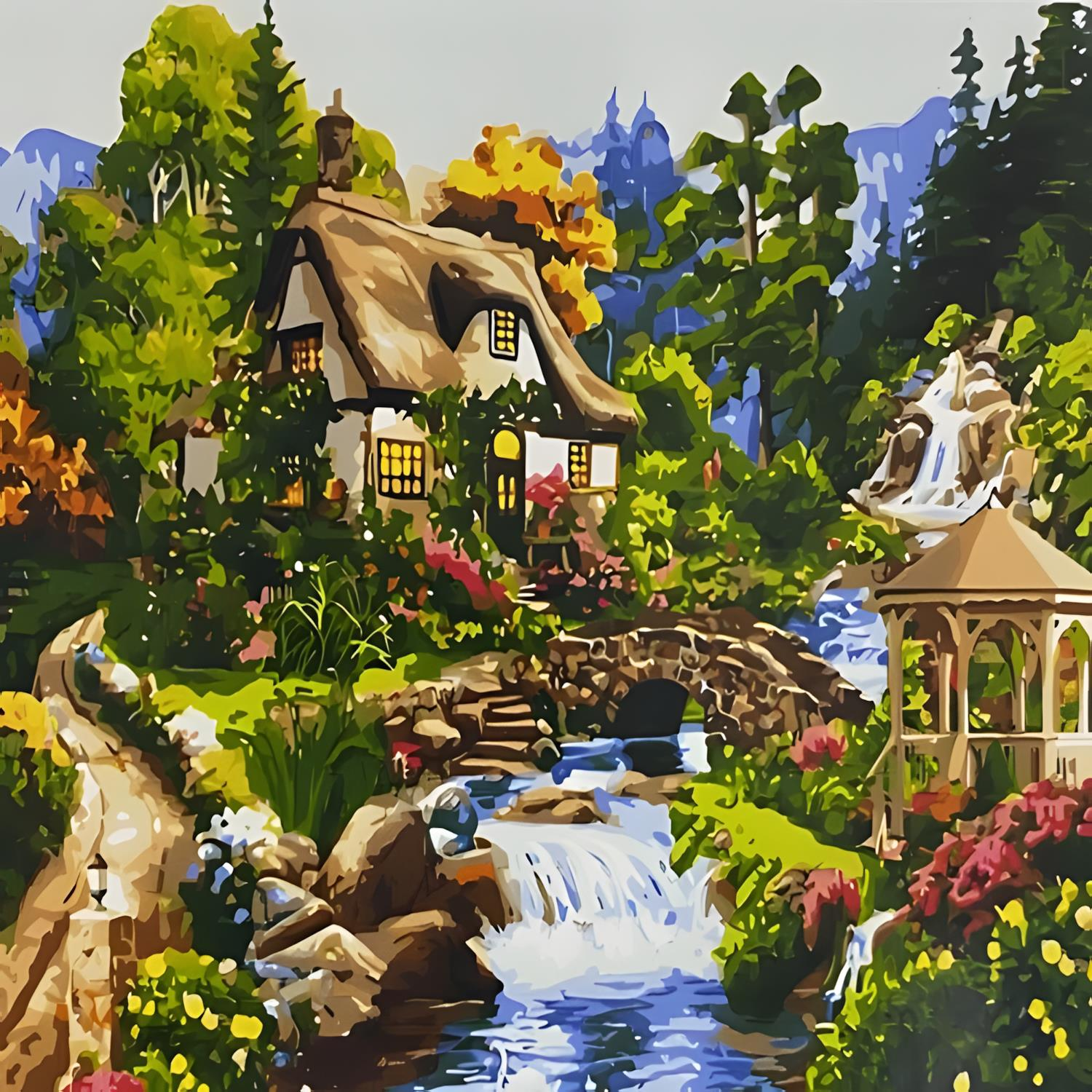 Sayılarla Tuval Boyama Seti 30*40 cm HCEG37070