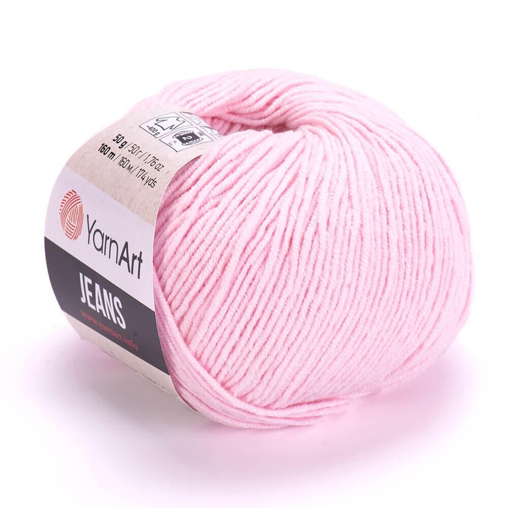YarnArt Jeans 50gr Pamuk Cotton Amigurumi El Örgü İpi İpliği Yünü 74 Açık Pembe