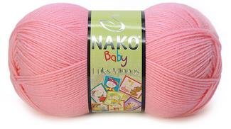 Nako Lüks Minnoş Baby El Örgü İpi Bebe Yünü 5408 Pudra