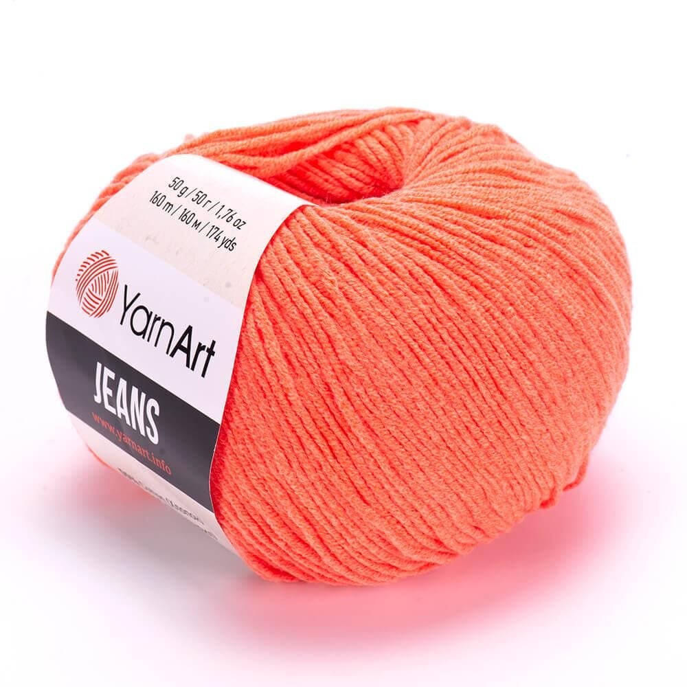 YarnArt Jeans 50gr Pamuk Cotton Amigurumi El Örgü İpi İpliği Yünü 61 Turuncu