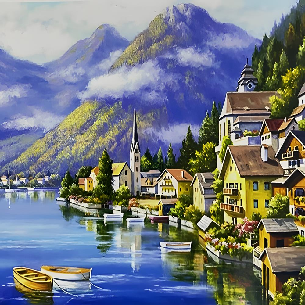 Sayılarla Tuval Boyama Seti 30*40 cm HCEG37621