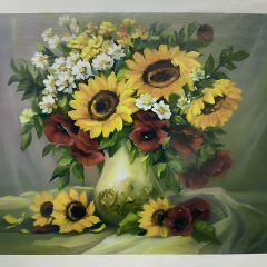 5D Yapışan Boncuk Goblen 30 x 40 cm Mozaik Tablo Pano 60238