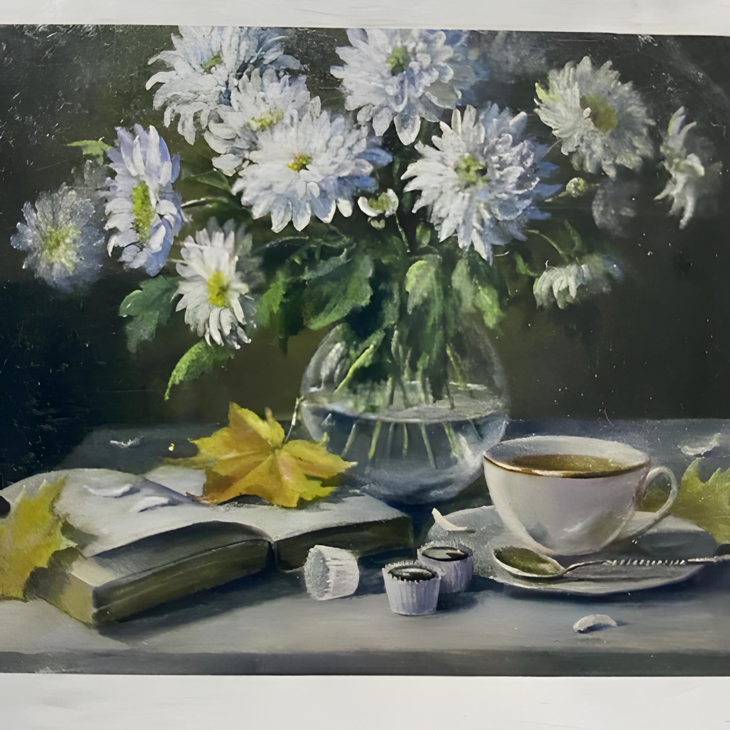 5D Yapışan Boncuk Goblen 30 x 40 cm Mozaik Tablo Pano 60345