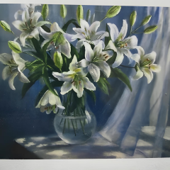 5D Yapışan Boncuk Goblen 30 x 40 cm Mozaik Tablo Pano 60442