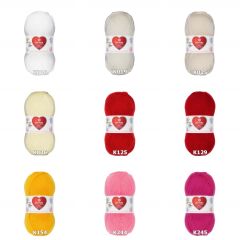 Kartopu Baby Love Care El Örgü İpliği 100 gr K699 Pembemsi Somon