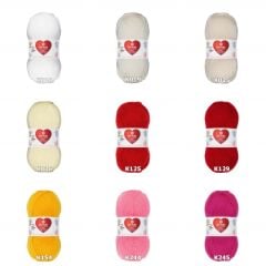 Kartopu Baby Love Care El Örgü İpliği 100 gr K566 Mavi