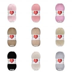 Kartopu Baby Love Care El Örgü İpliği 100 gr