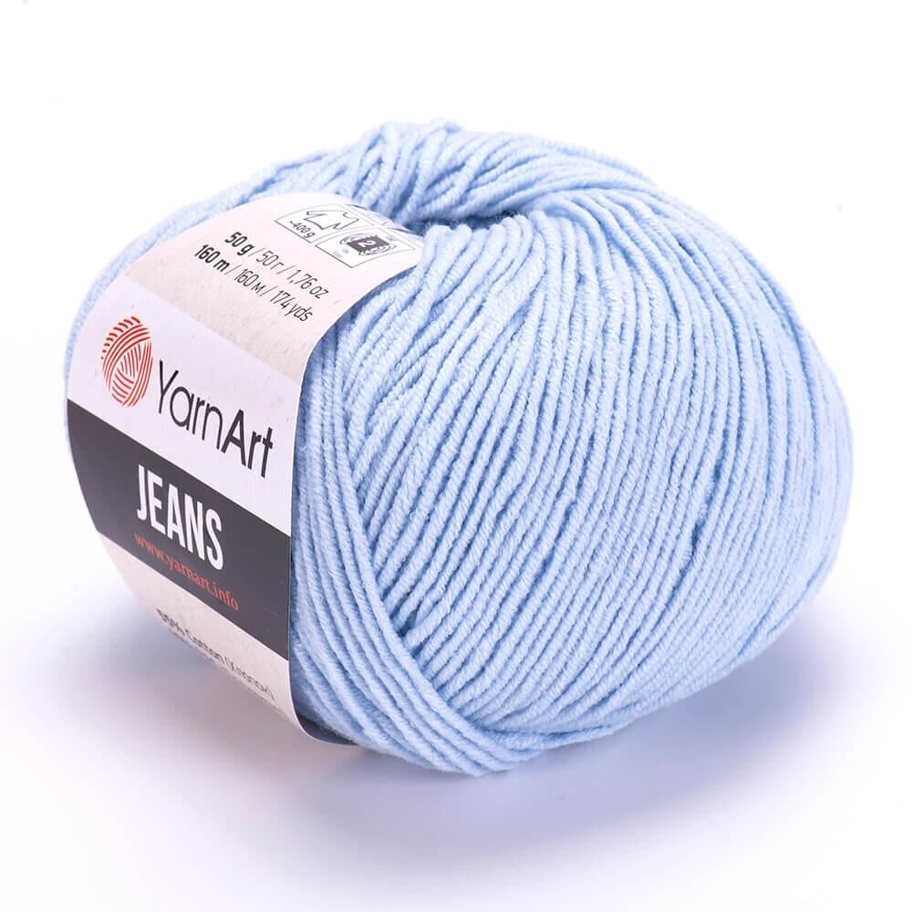 YarnArt Jeans 50gr Pamuk Cotton Amigurumi El Örgü İpi İpliği Yünü 75 Bebe Mavi