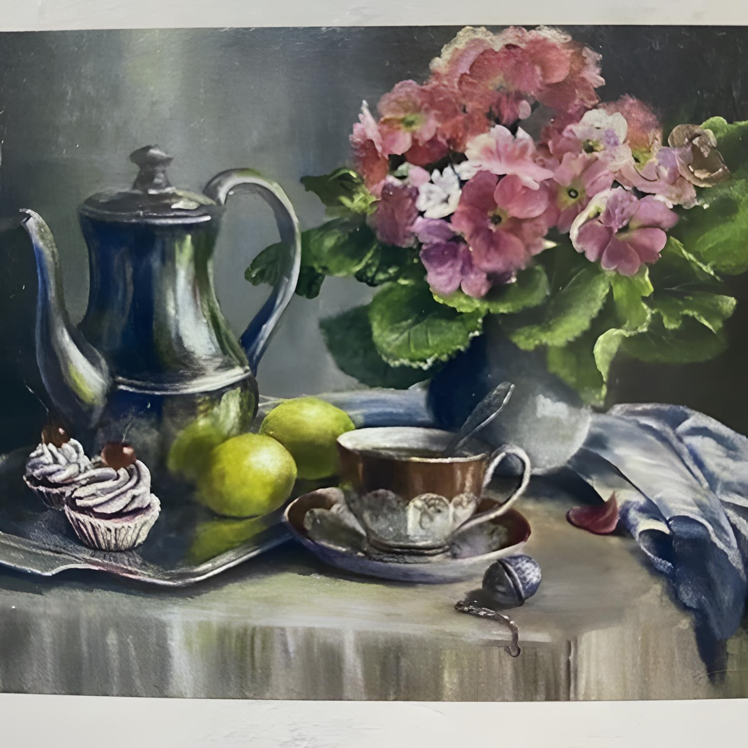 5D Yapışan Boncuk Goblen 30 x 40 cm Mozaik Tablo Pano 60347