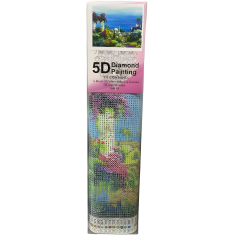 5D Yapışan Boncuk Goblen 30 x 40 cm Mozaik Tablo Pano 60398