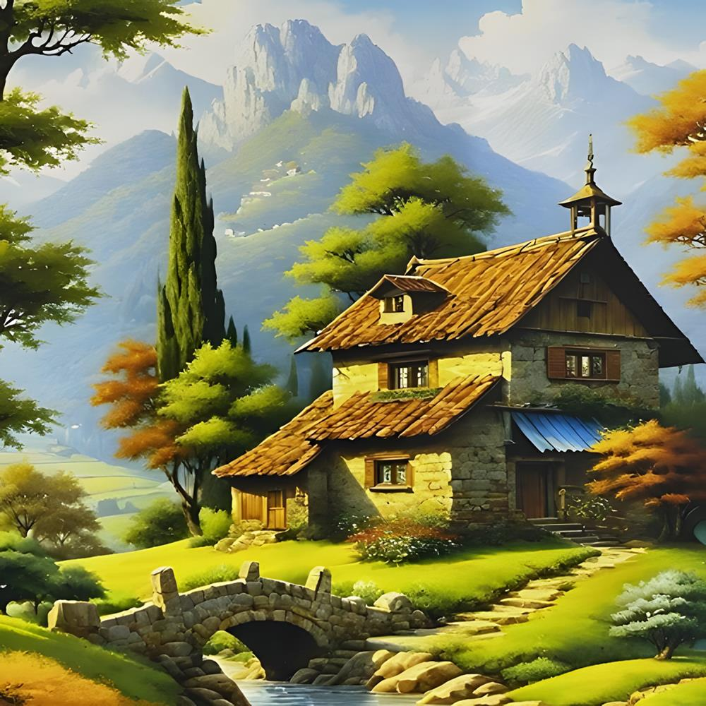 Sayılarla Tuval Boyama Seti 40*50 cm YCGJ37935