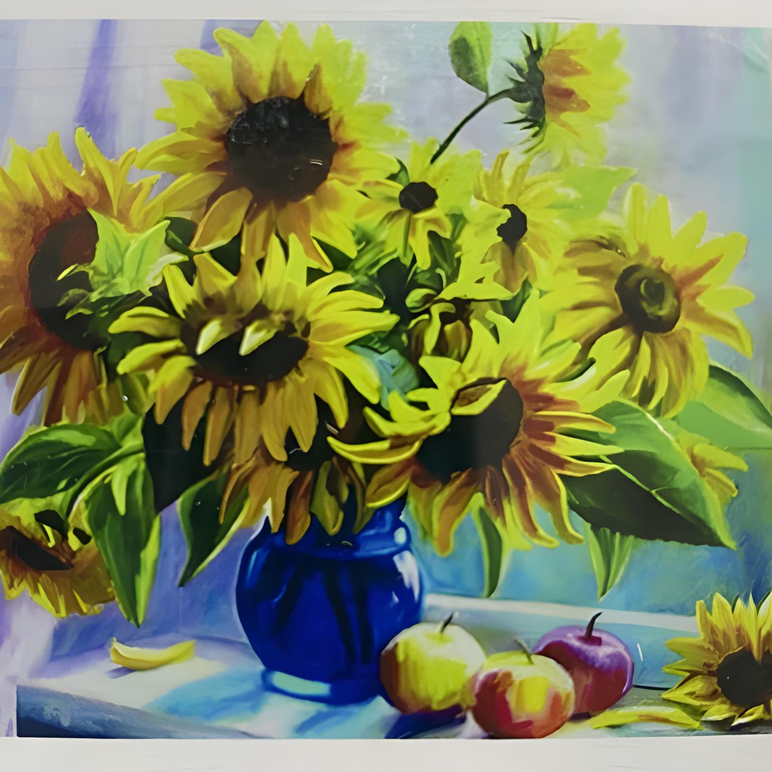 5D Yapışan Boncuk Goblen 30 x 40 cm Mozaik Tablo Pano 60319