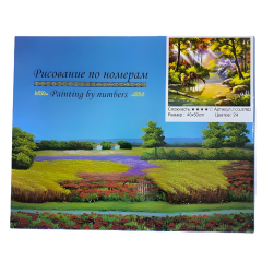Sayılarla Tuval Boyama Seti 40*50 cm YCGJ37882