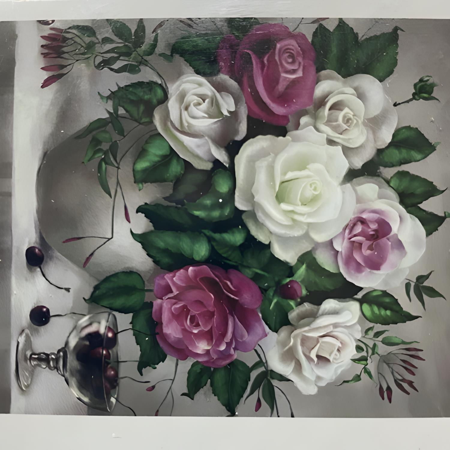 5D Yapışan Boncuk Goblen 30 x 40 cm Mozaik Tablo Pano 60316