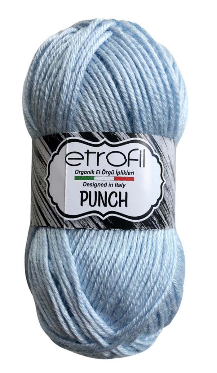 Etrofil Punch El Örgü İpliği 25 gr 75141 Buz Mavi