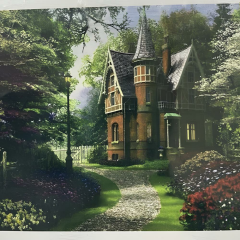 5D Yapışan Boncuk Goblen 30 x 40 cm Mozaik Tablo Pano 60199