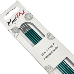 KnitPro Zing Beş Şiş (Çorap Şişi) Renkli 20 cm 3,75 mm