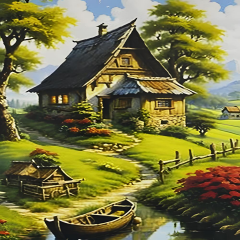 Sayılarla Tuval Boyama Seti 40*50 cm YCGJ37934