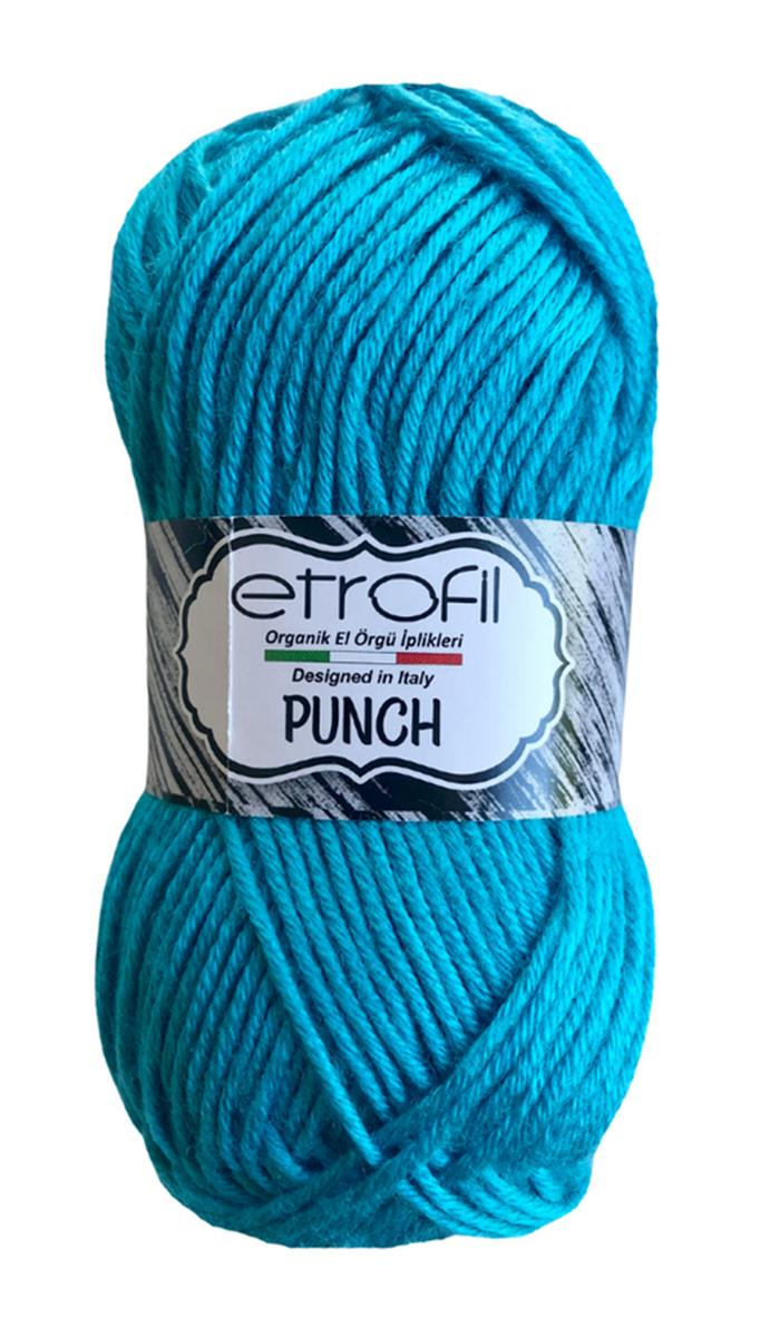 Etrofil Punch El Örgü İpliği 25 gr 75144 Koyu Mavi