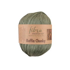 Fibra Natura Raffia Chunky 100 gr 114-33 Fuşya
