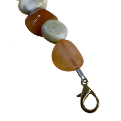 Akrilik Boncuklu Çanta Sapı 41 cm B5T