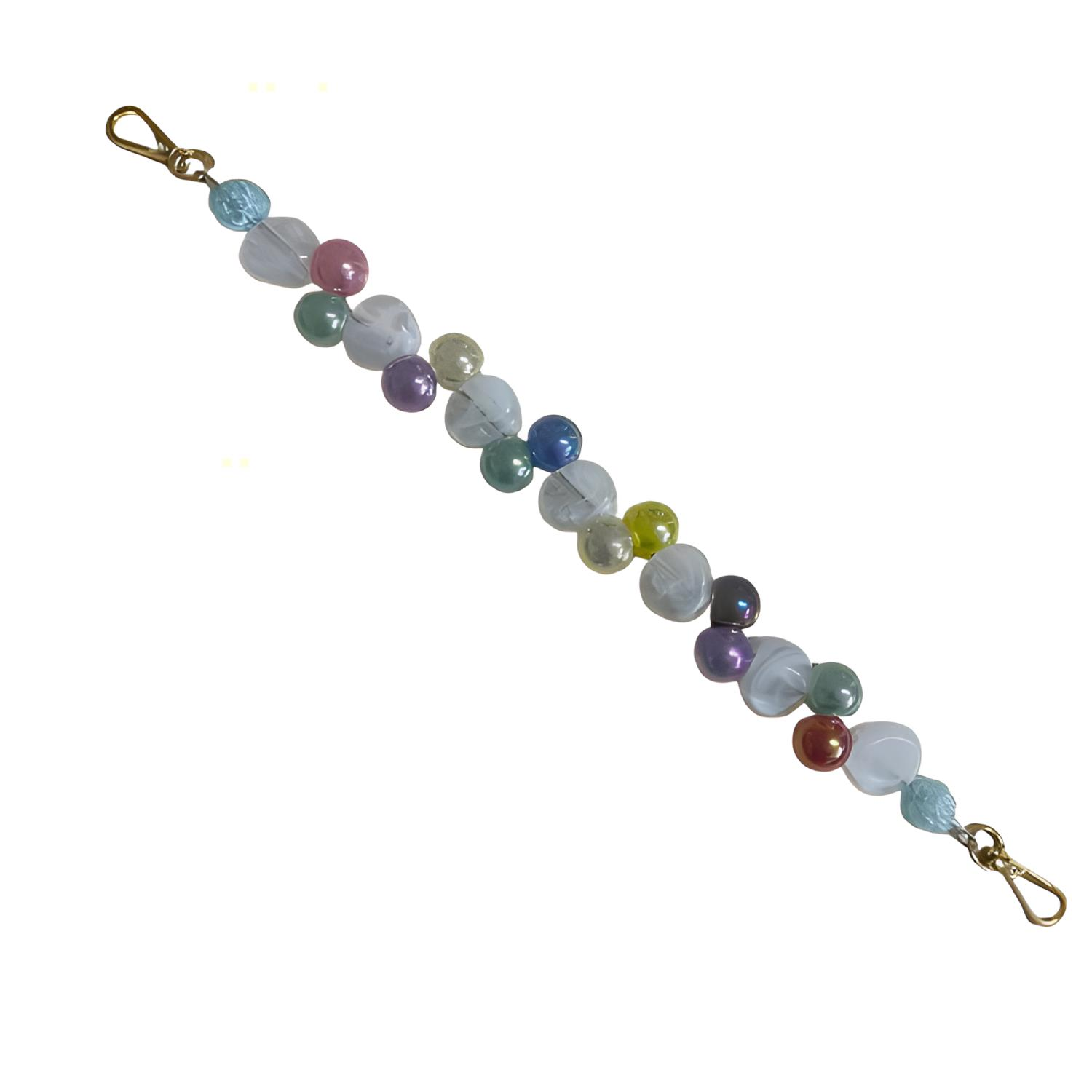 Akrilik Boncuklu Çanta Sapı 40 cm B6T