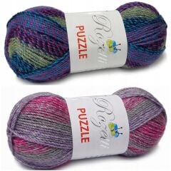 Rozetti Puzzle El Örgü İpi 200 Gr