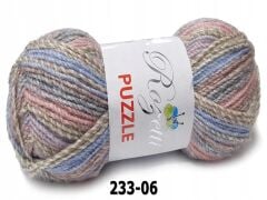 Rozetti Puzzle El Örgü İpi 200 Gr 233-14