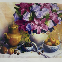 5D Yapışan Boncuk Goblen 30 x 40 cm Mozaik Tablo Pano 60315