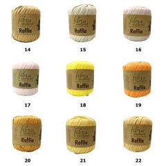 Himalaya Fibra Natura Raffia - Rafya Şapka Çanta Kağıt İp