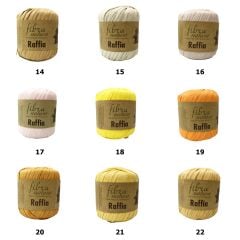 Himalaya Fibra Natura Raffia - Rafya Şapka Çanta Kağıt İp