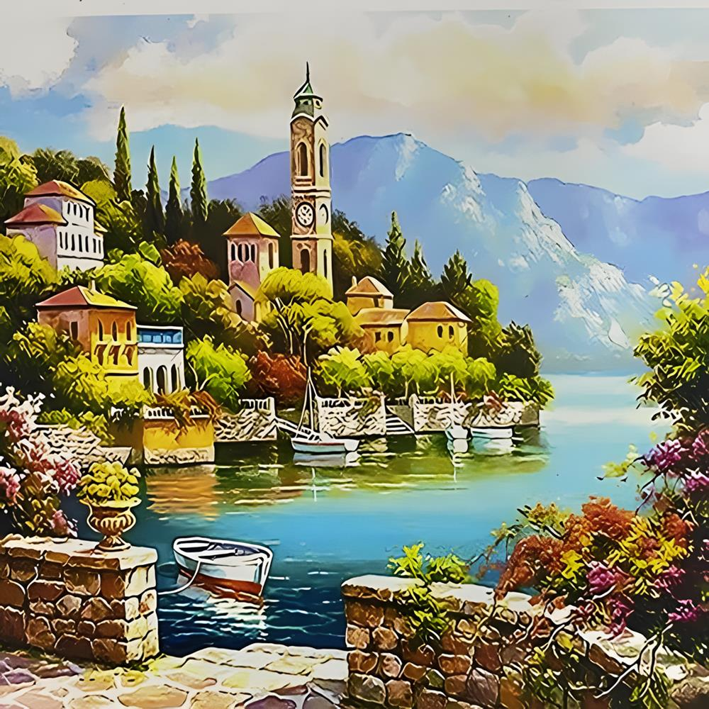 Sayılarla Tuval Boyama Seti 40*50 cm YCGJ37885