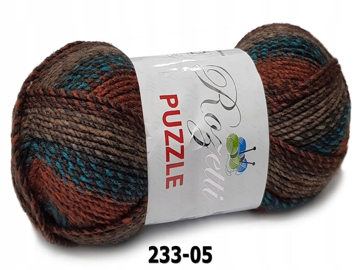 Rozetti Puzzle El Örgü İpi 200 Gr 233-05