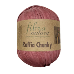 Fibra Natura Raffia Chunky 100 gr 114-07 Kahverengi