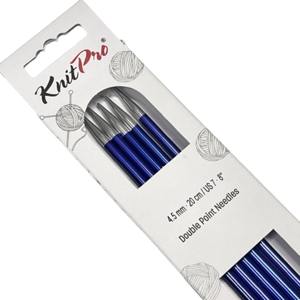 KnitPro Zing Beş Şiş (Çorap Şişi) Renkli 20 cm 4,5 mm